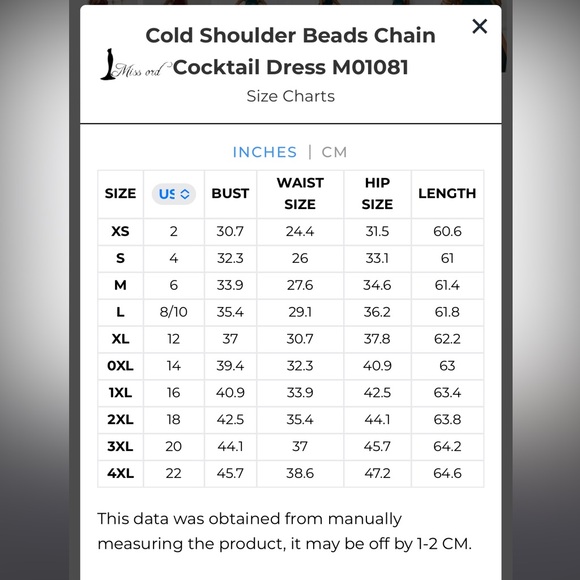 Miss Ord Gown - Size L - Picture 11 of 11